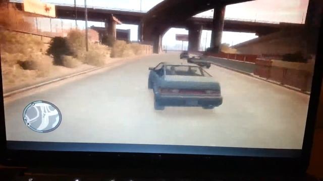 GTA IV on HP PAvilion DV5 смотреть онлайн