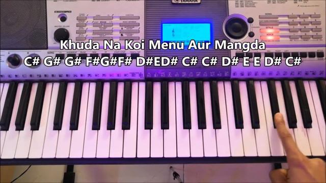 PIANO TUTORIAL(हिंदी) NIT KHAIR MANGA TERI - RAID//Detailed Piano Tutorial with Left Hand Exercise смотреть онлайн