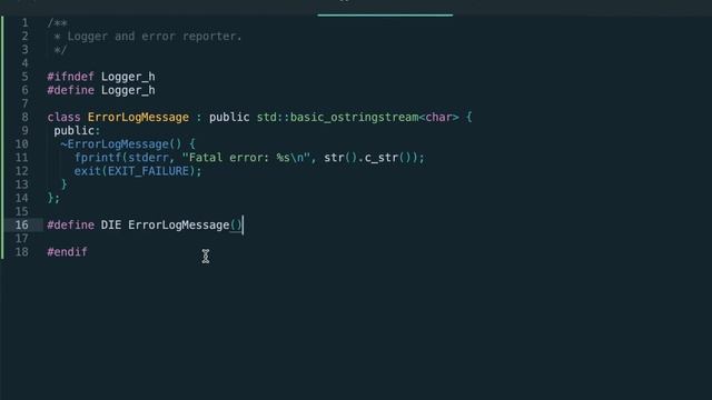 Building a Virtual Machine [3/29]: Logger implementation смотреть онлайн