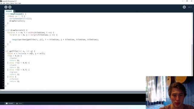 Infinite Terrain Generation with Perlin Noise in Java + Processing смотреть онлайн