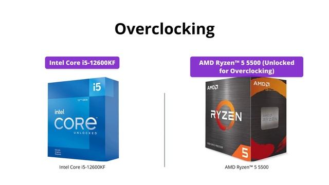 Intel I5-12600KF Vs AMD Ryzen 5 5500 | Which Processor Is Better?