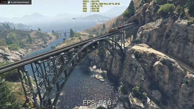 GTA V In Game Benchmark / Very High / AMD RX 480 4gb / I5 4690K смотреть онлайн