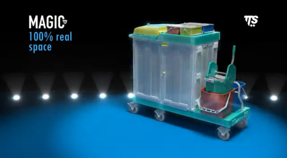 Многофункциональные уборочные тележки TTS (Италия) для уборки смотреть онлайн