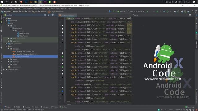 Topic 3 How To Convert SVG To Vector ? || How To Import SVG To Android Studio ? смотреть онлайн