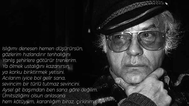 Aysel Git Başımdan | Attila İlhan [Şiir] Benim Yağmurumda Gezinemezsin Üşürsün... смотреть онлайн