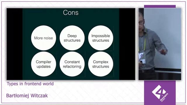 4Developers Katowice: Types in fronted world, Bartłomiej Witczak смотреть онлайн