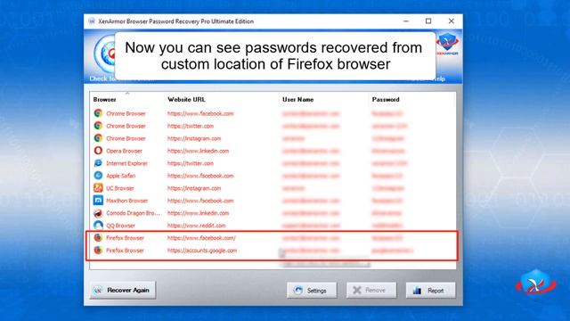 Recover Your Website Login Password from 70+ browsers (Chrome, Firefox, Edge, Opera etc) | XenArmor смотреть онлайн