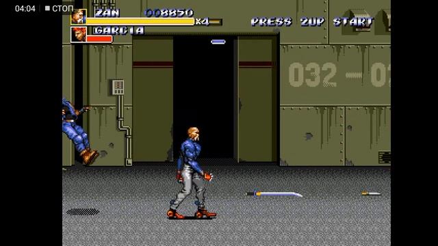 Немного геймплея Streets of rage 3 за пожилого киборга Зана смотреть онлайн