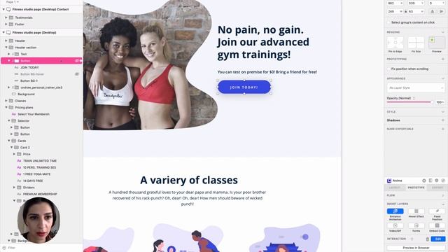 Anima tutorial | Create interactive prototypes using Anima-Part 3 (Interaction) смотреть онлайн