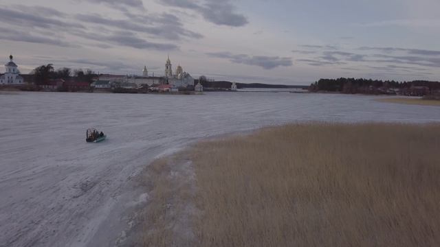 Городомля - Нилова Пустынь. Аэролодка ШАГ. смотреть онлайн