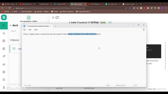 Control Your Appliances with Gesture: A Step-by-Step Guide | BLYNK | Esp8266 | Python смотреть онлайн