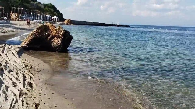 #OdessaBeaches now 💚268 Море потихоньку очищается.#BlackSea June 26, 2023. смотреть онлайн