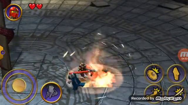 Прохождение игры LEGO Ninjago Tournament игра за Кей(джунгли)Kai (jungle) part 2 смотреть онлайн