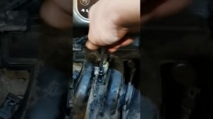 Замена свечей двигатель K4M. логан, ларгус, сандеро, дастер, террано, альмера.