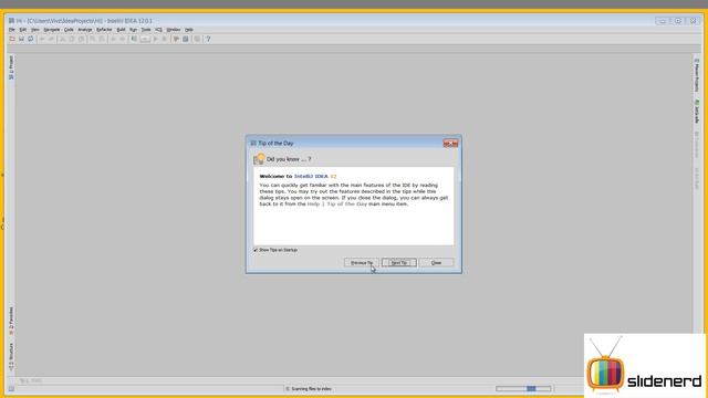 7 Java Hello World Intellij IDEA | смотреть онлайн