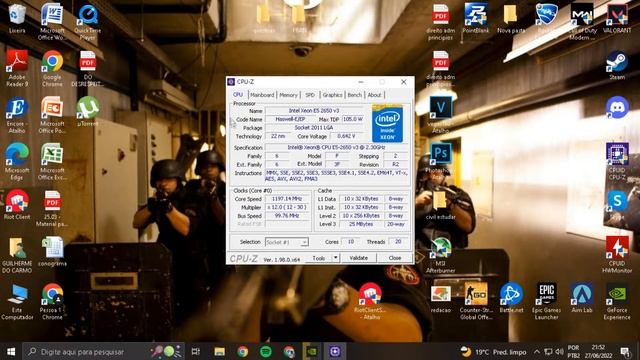 ERRO XEON TRAVANDO EM JOGOS. RESOLVIDO!!!!! смотреть онлайн