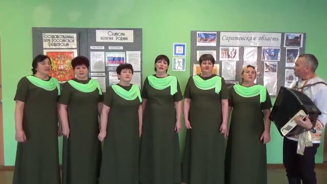 НК ВГ "Ивушки", Балаковский район, "Спасибо солдаты". Слова и музыка Сергея Сидорина. смотреть онлайн