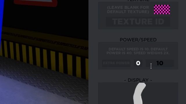 CUSTOM Glove Gamepass - Slap Battles