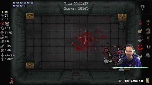 Custom Challenge, Holy Trinity - Hutts Streams Afterbirth+ смотреть онлайн