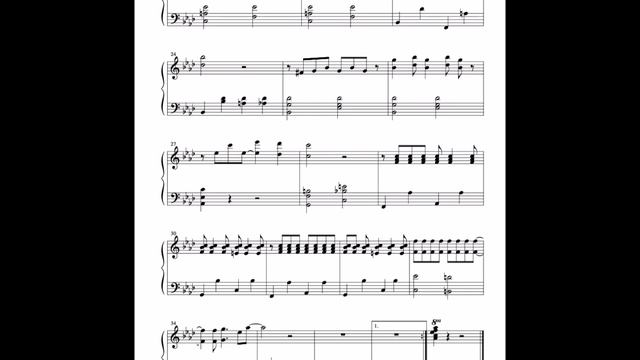 Love Me Or Leave Me - piano arrangement смотреть онлайн