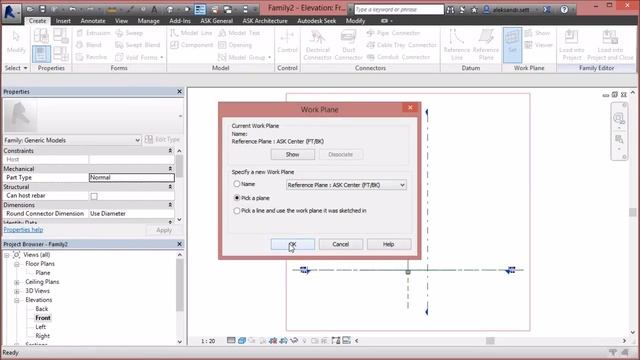 Flipped geometry in Autodesk Revit 2016 - Trick | ASKanivets смотреть онлайн