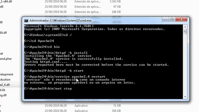 Apache, PHP7 e MySQL no Windows 7 - Parte 3 (PHP Config) смотреть онлайн