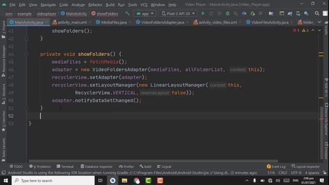 Video Player App in Android Studio (Part 4) | Retrieve all Folders Containing Video Files смотреть онлайн