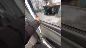 Toyota estima Тоета Естима ремонт двери (есик жондеу)