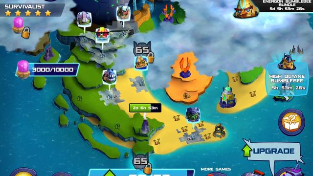 Angry Birds Transformers - Piggy Island theme смотреть онлайн