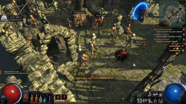 Let's Play Path of Exile, COOP [Ep 03] - Bandit Disagreement & Spiders! | Patch 2.6 Legacy League смотреть онлайн