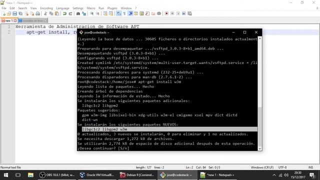 16 - Herramienta De Administración De Software APT: Comando Básicos [Debian 9 - GNU/Linux] смотреть онлайн