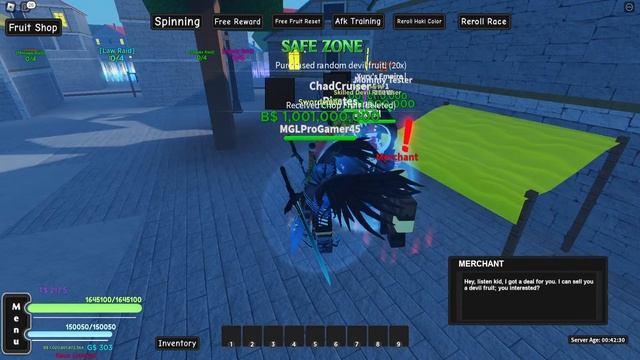 [AOPG] GRINDING FOR THE NEW LEOPARD ZOAN FRUIT IN A ONE PIECE GAME | Roblox смотреть онлайн