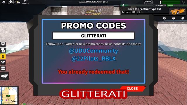 NEW UPDATE CODES [2x SKILL POINTS] ALL CODES! Ultimate Driving 2.0 ROBLOX | 30 JUNE 2022 смотреть онлайн