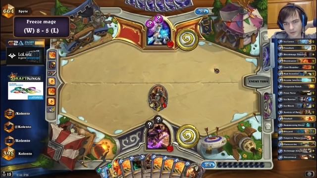Hearthstone: A great freeze mirror! смотреть онлайн