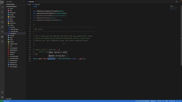 Laravel Route Model Binding - Using Custom Column key Name | Laravel 9 | Laravel 2022 смотреть онлайн