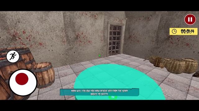 Scary Baby And Dark Yellow House Game 3D Full Gameplay | Khaleel and Motu смотреть онлайн