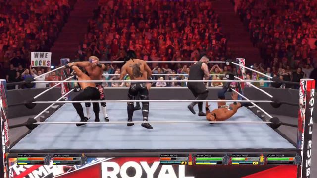Who is the best US champ Royal Rumble insane ending WOW смотреть онлайн