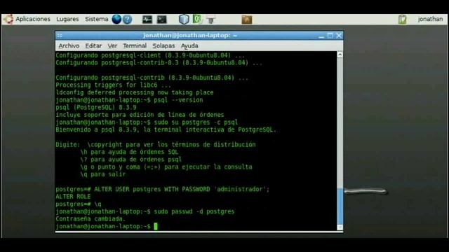 instalacion PostgreSQL en ubuntu смотреть онлайн