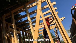 Сарай (хозблок) 3,55х2,1 за 6 минут.