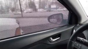 Каркасные шторки на солярис