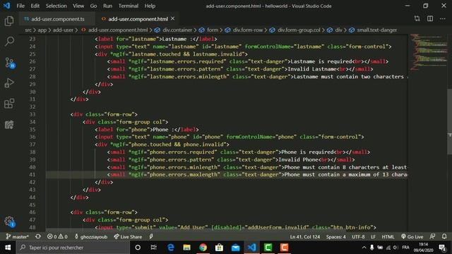 #17 Reactive Forms & Validators | Get Started With Angular 9 in Arabic смотреть онлайн