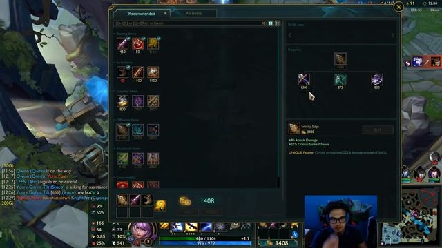 THIS IS WHY QUINN ADC IS BETTER THAN TOP! NEW META FOR QUINN (FT. PINK WARD) - League of Legends смотреть онлайн