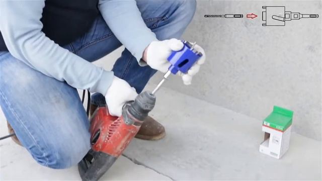 Алмазное сверло Distar DDS T Beton SDS+ Magnet смотреть онлайн