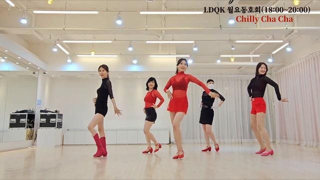 Chilly Cha Cha Line Dance l Beginner l 칠리 차차 l Linedancequeen смотреть онлайн