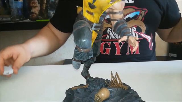Обзор коллекционной статуэтки MORTAL KOMBAT X Scorpion смотреть онлайн