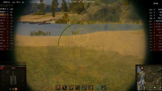 WOT: Hills - PzKpfw 35 (t) - 5 frags смотреть онлайн