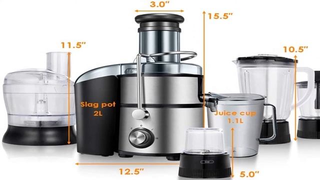 Costway 5-in-1 Juice Extractor смотреть онлайн