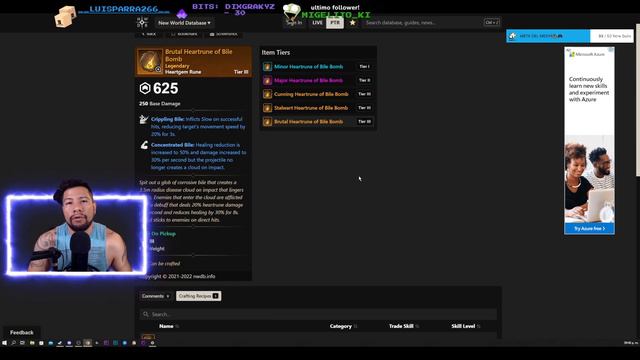 NEW WORLD NUEVA HEARTRUNE🔥 LA RUNA MATA HEALERS 🔥ENTERATE AQUI 3 NUEVOS TIPOS смотреть онлайн