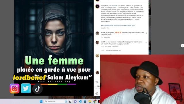 Femme en Garde à Vue pour un Simple 'Salam Aleykum' : Bienvenue en France смотреть онлайн