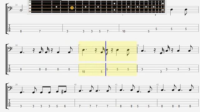 Beyond Love & Peace BASS GUITAR TABLATURE смотреть онлайн